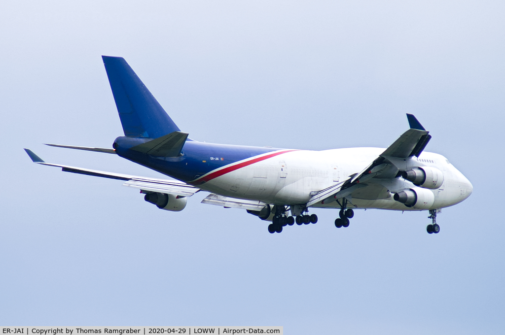 ER-JAI, 1996 Boeing 747-412/BDSF C/N 26562, Aerotrans Cargo Boeing 747-400(BDSF)