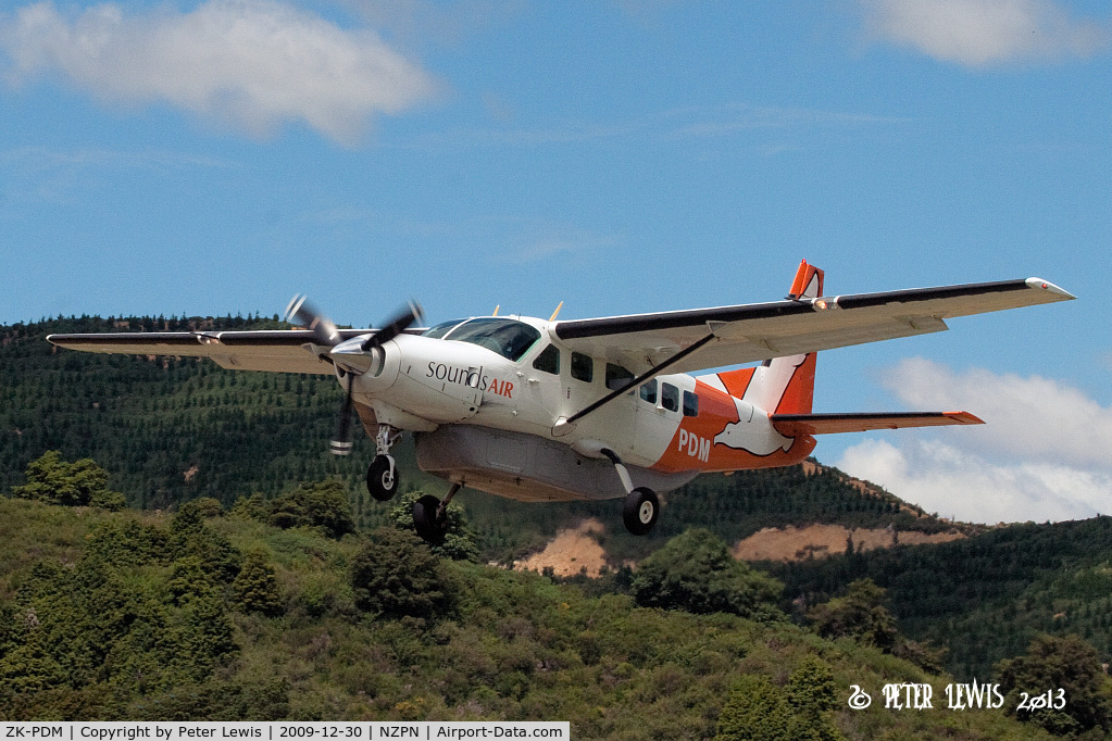 ZK-PDM, Cessna 208 Caravan 1 C/N 20800240, Sounds Air Travel & Tourism Ltd., Picton