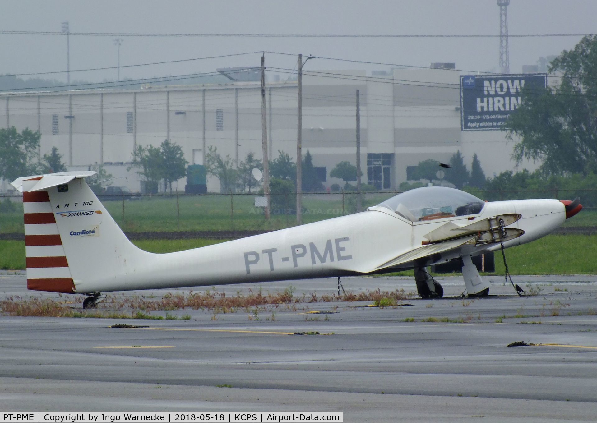 PT-PME, Aeromot AMT-100 Ximango C/N 100-008, Aeromot AMT-100 Ximango at the St. Louis Downtown Airport, Cahokia IL