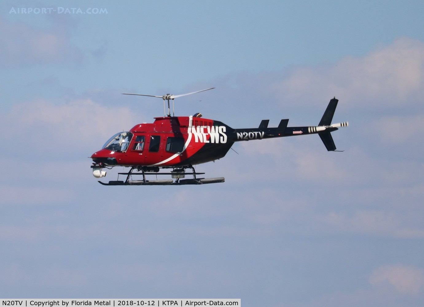 N20TV, 1994 Bell 206L-4 LongRanger C/N 52084, TPA 2018