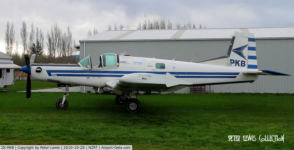 ZK-PKB, Pacific Aerospace Cresco 08-600 C/N 022, Aerial Sowing Ltd., Hawarden