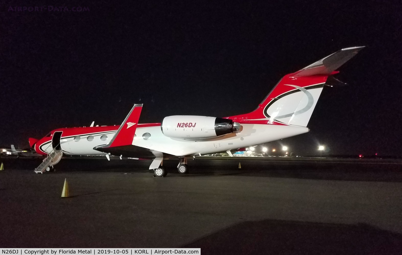 N26DJ, 1992 Gulfstream Aerospace G-IV C/N 1206, ORL 2019