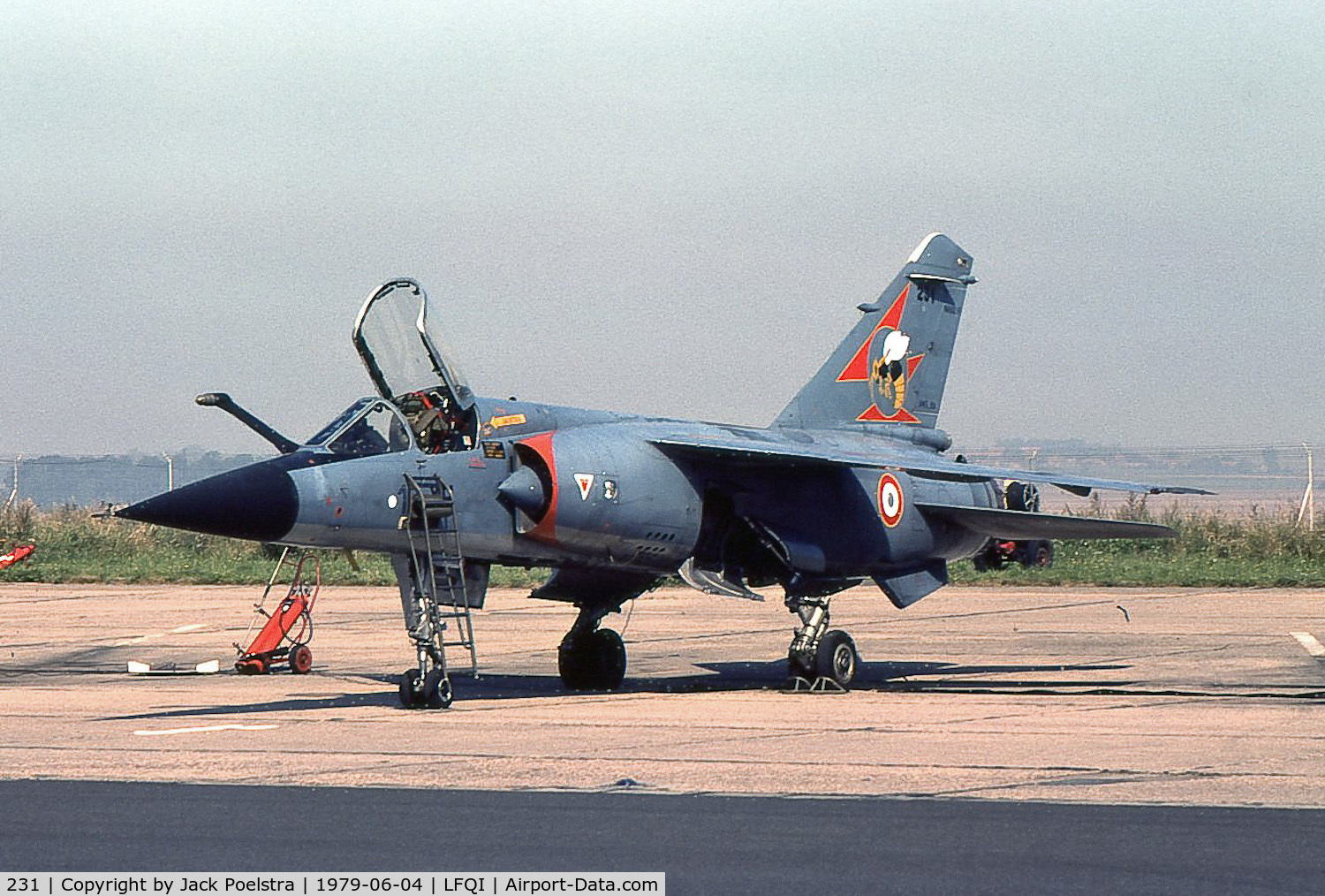231, Dassault Mirage F.1CT C/N 231, 231  12-YH at Cambrai