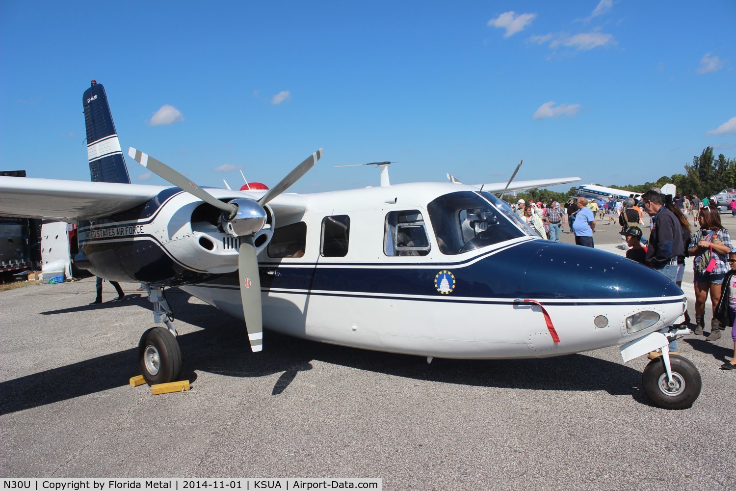 N30U, 1955 Aero Commander 560-A C/N 247, Stuart 2014