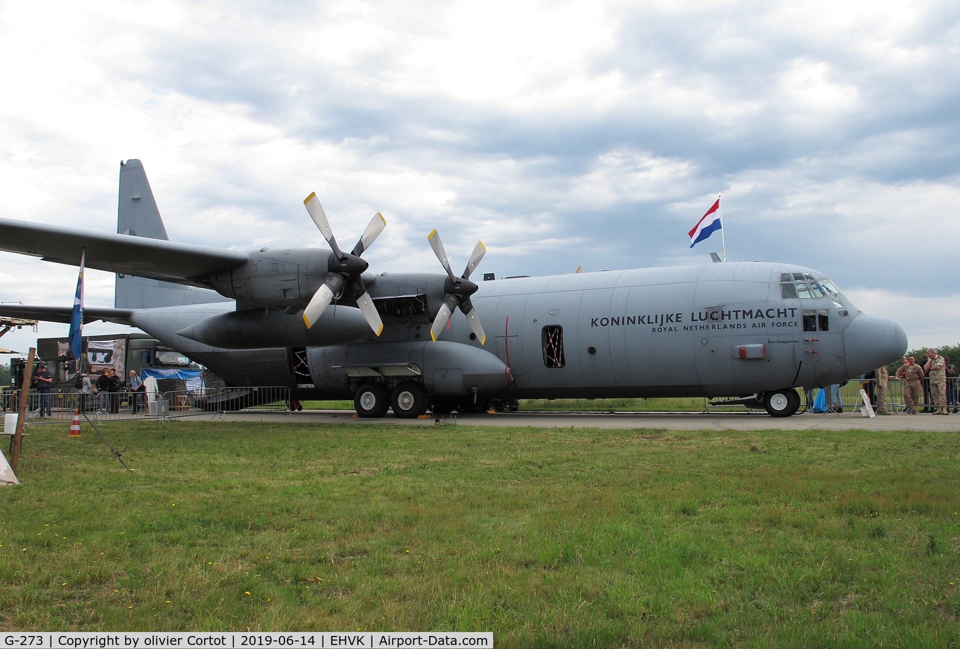G-273, 1993 Lockheed C-130H-30 Hercules C/N 382-5273, 2019 airshow