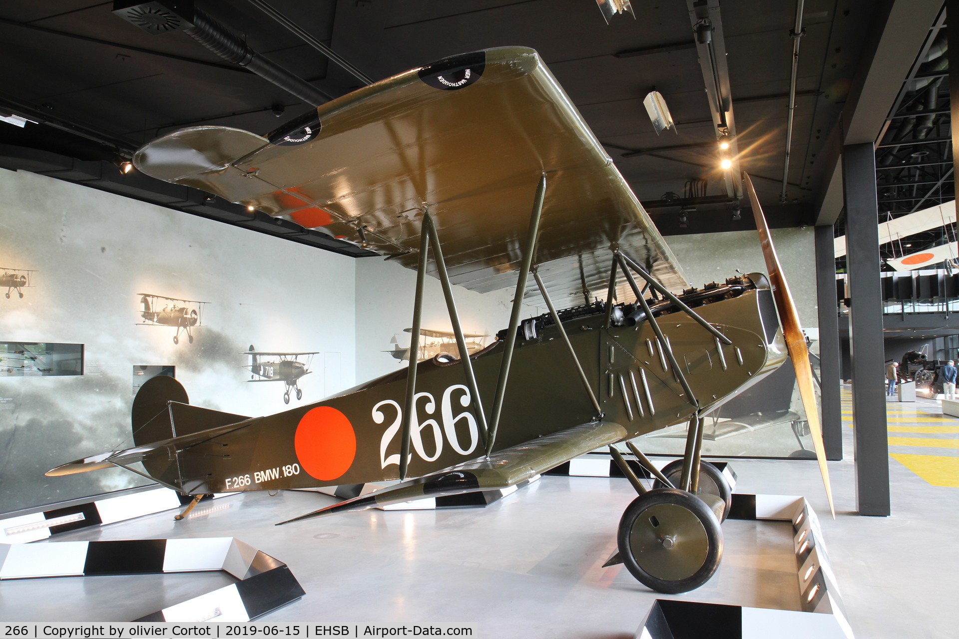 266, 1921 Fokker D-VII C/N 2523, nice fokker with unusual markings