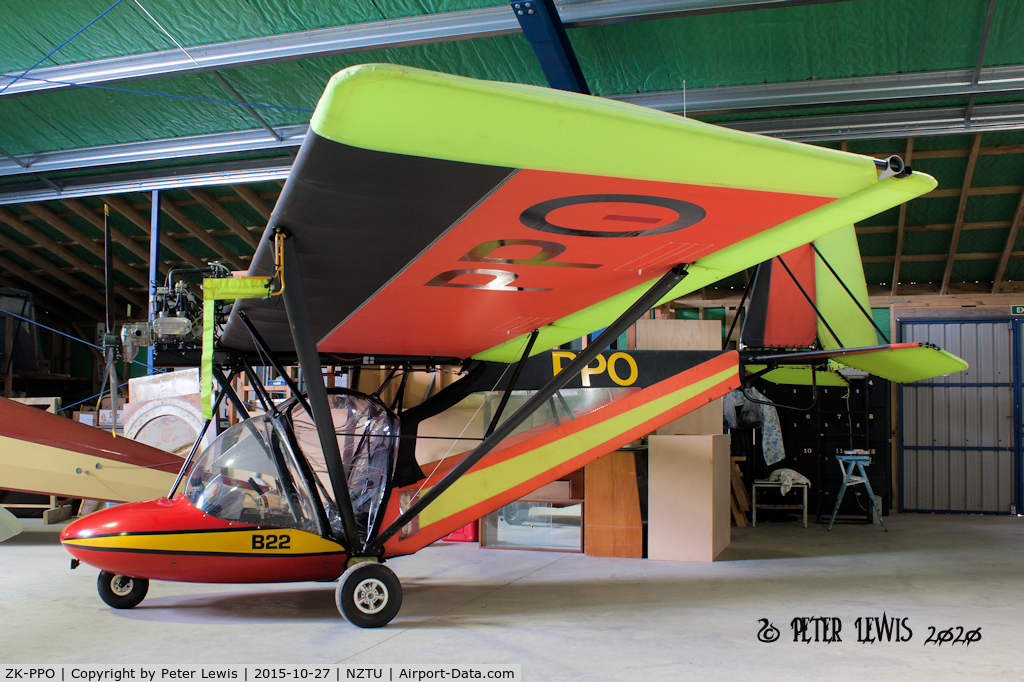 ZK-PPO, Micro Aviation B22 Bantam C/N 0132, Murray S McMillan, Timaru
