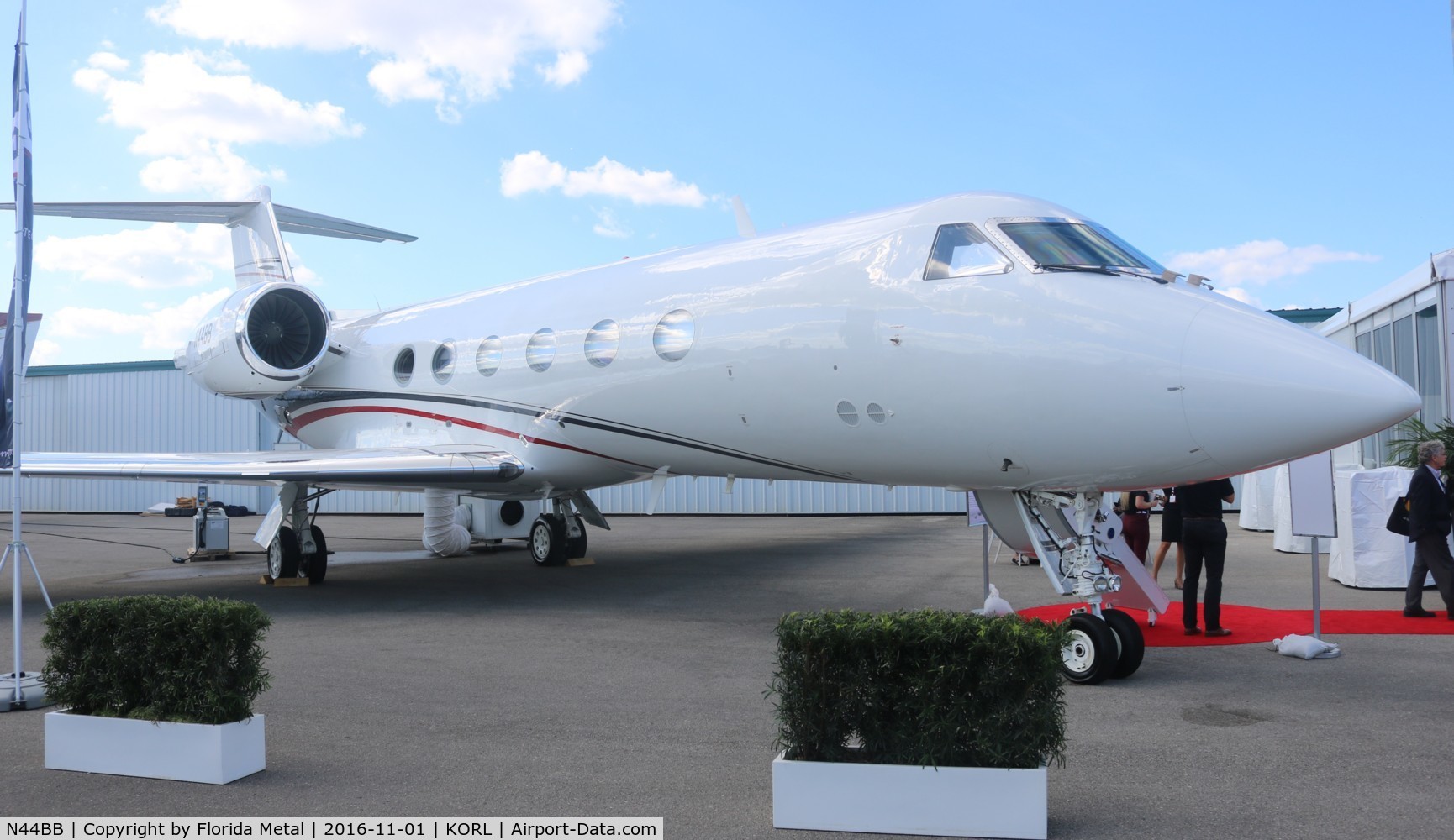 N44BB, 1987 Gulfstream Aerospace G-IV C/N 1024, NBAA 2016