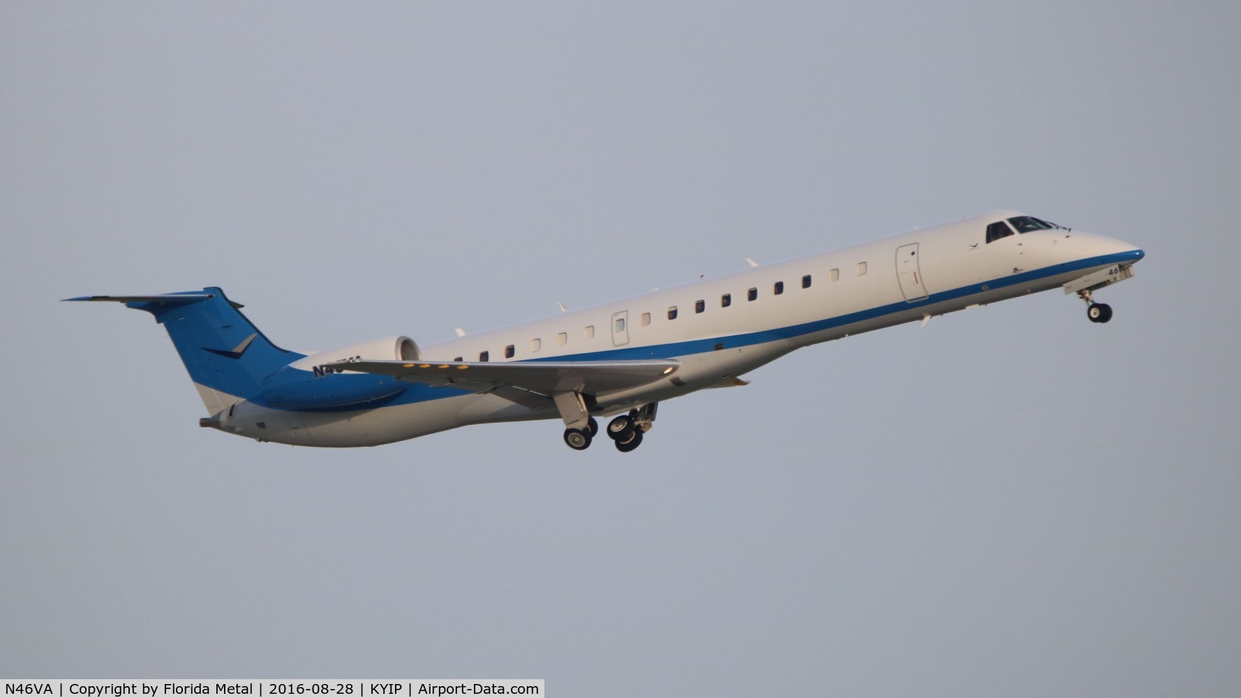 N46VA, 1999 Embraer ERJ-145LR (EMB-145LR) C/N 145103, Thunder Over Michigan 2016