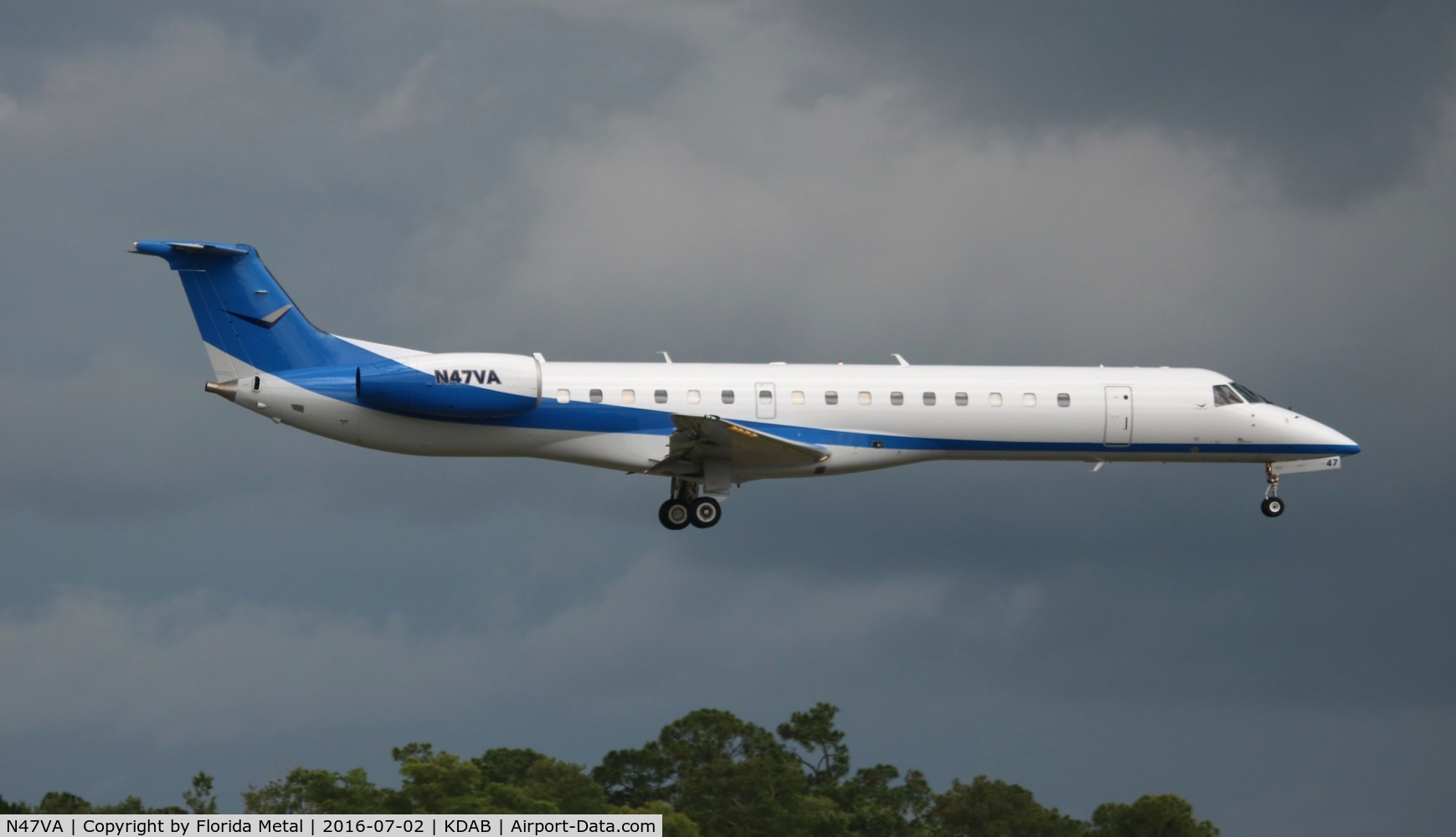 N47VA, 1999 Embraer ERJ-145LR (EMB-145LR) C/N 145110, DAB 2016