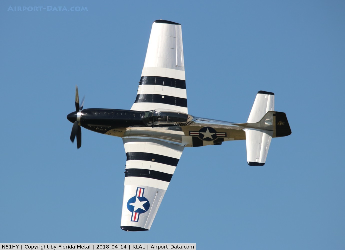N51HY, 1944 North American P-51D Mustang C/N 45-11439, Sun N Fun 2018
