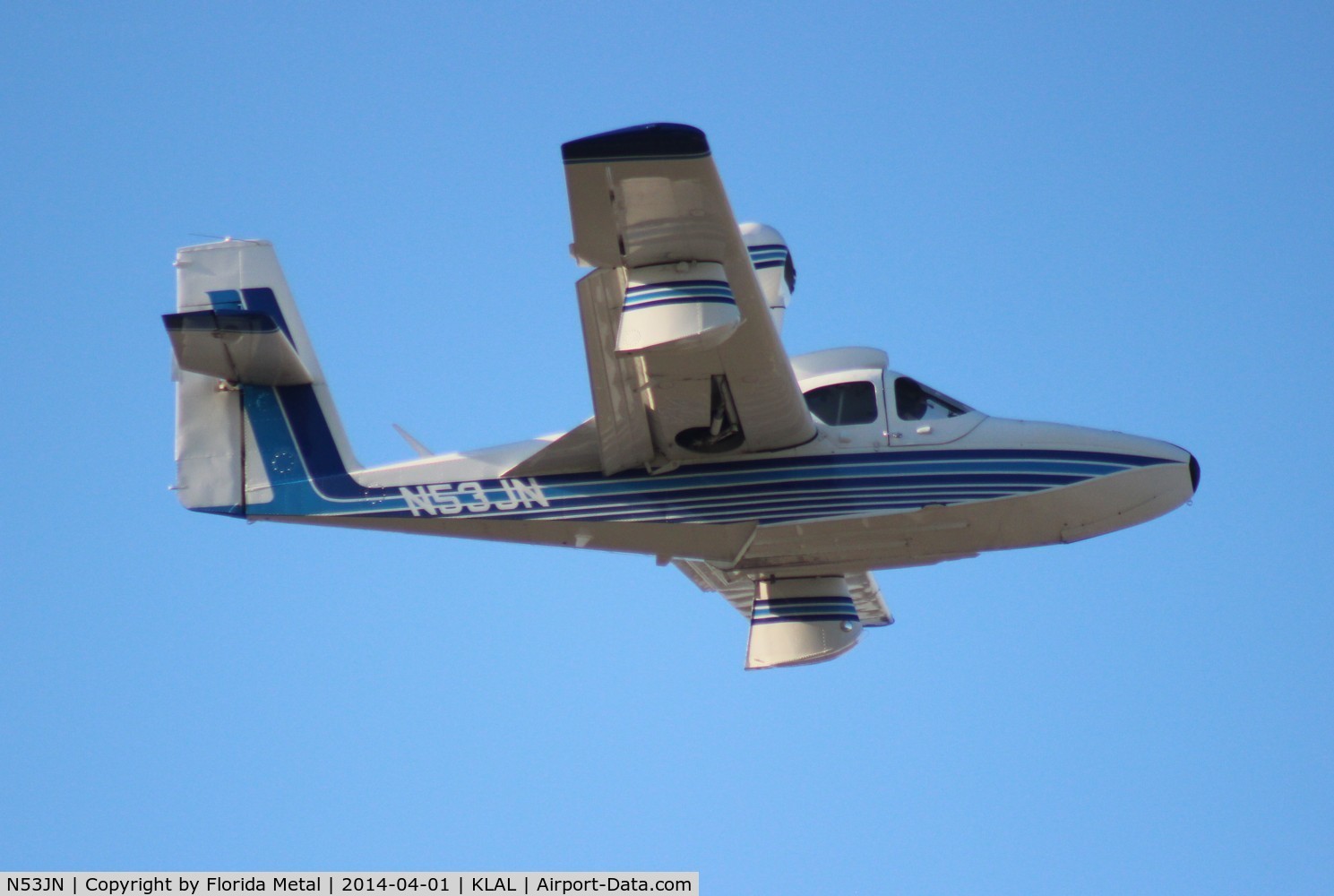 N53JN, 1983 Lake LA-4-200 Buccaneer C/N 1074, Sun N Fun 2014