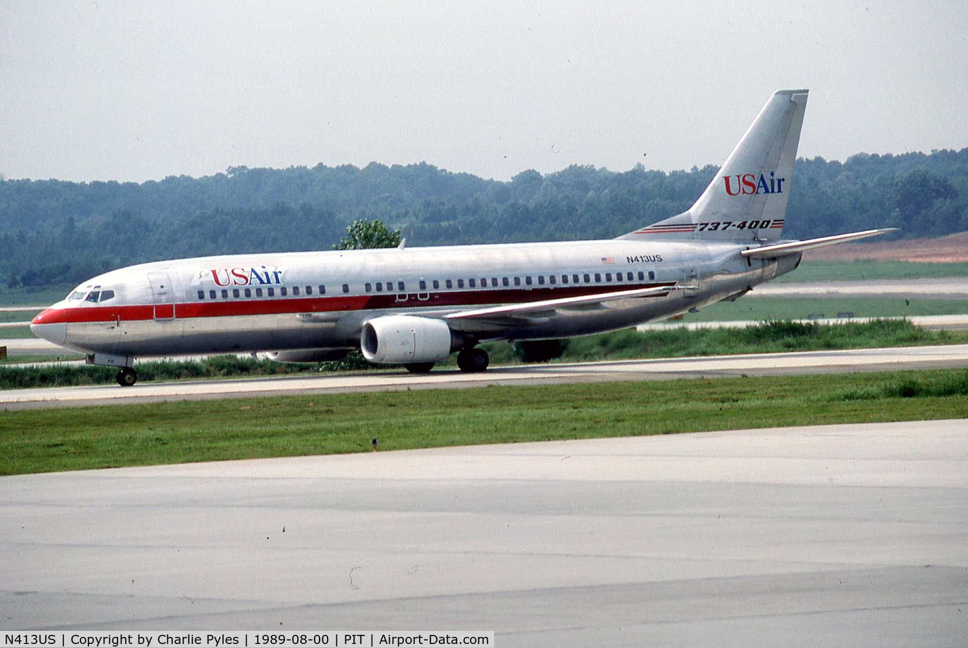 N413US, 1988 Boeing 737-401 C/N 23882, Hybrid