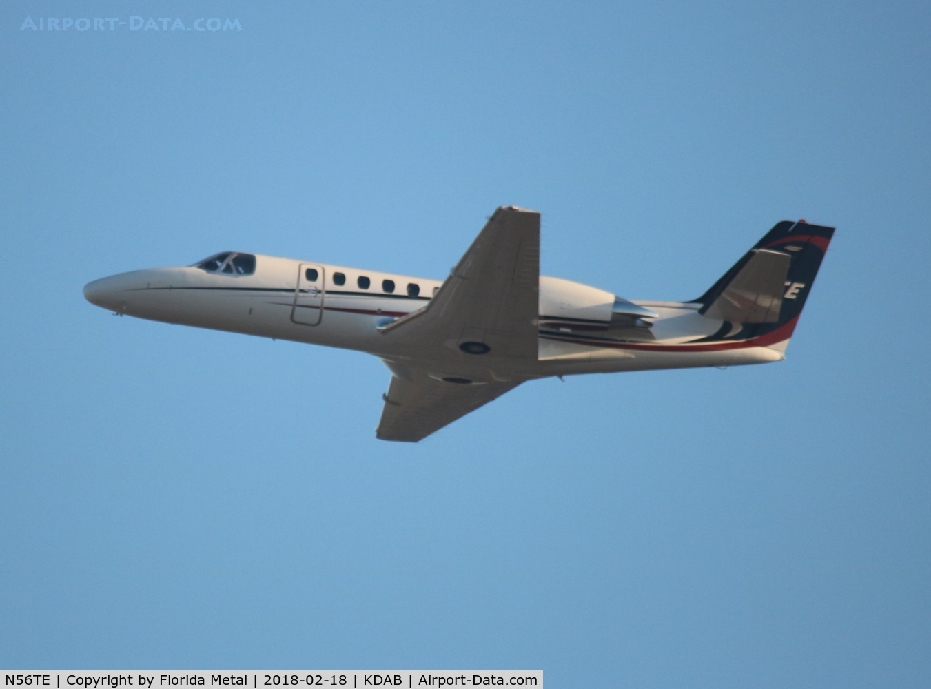N56TE, 2007 Cessna 560 Citation Encore+ C/N 560-0755, DAB 2018