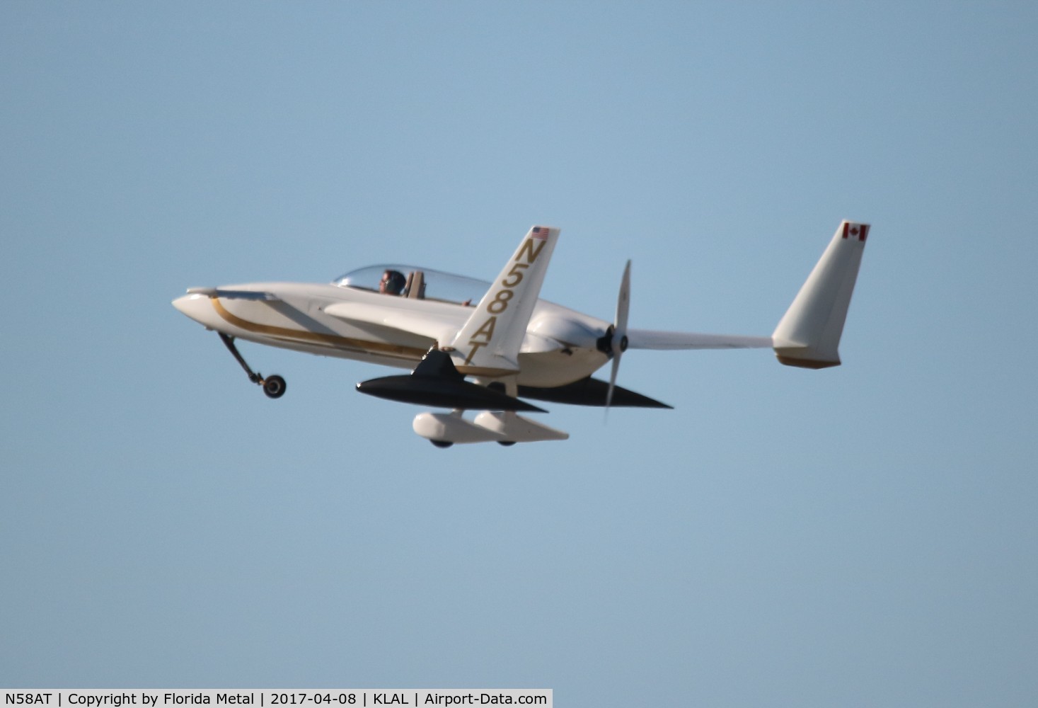 N58AT, 1994 Rutan Long-EZ C/N 1266, Sun N Fun 2017