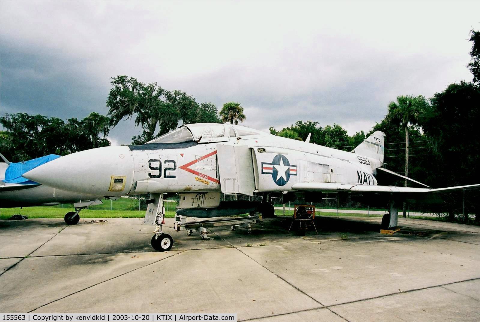 155563, McDonnell F-4J Phantom II C/N 2845, At the Valliant Air Command Museum.