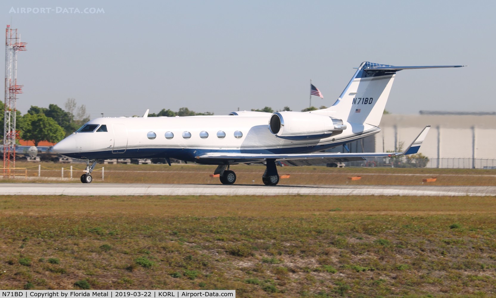 N71BD, 2000 Gulfstream Aerospace G-IV-SP C/N 1415, ORL 2019