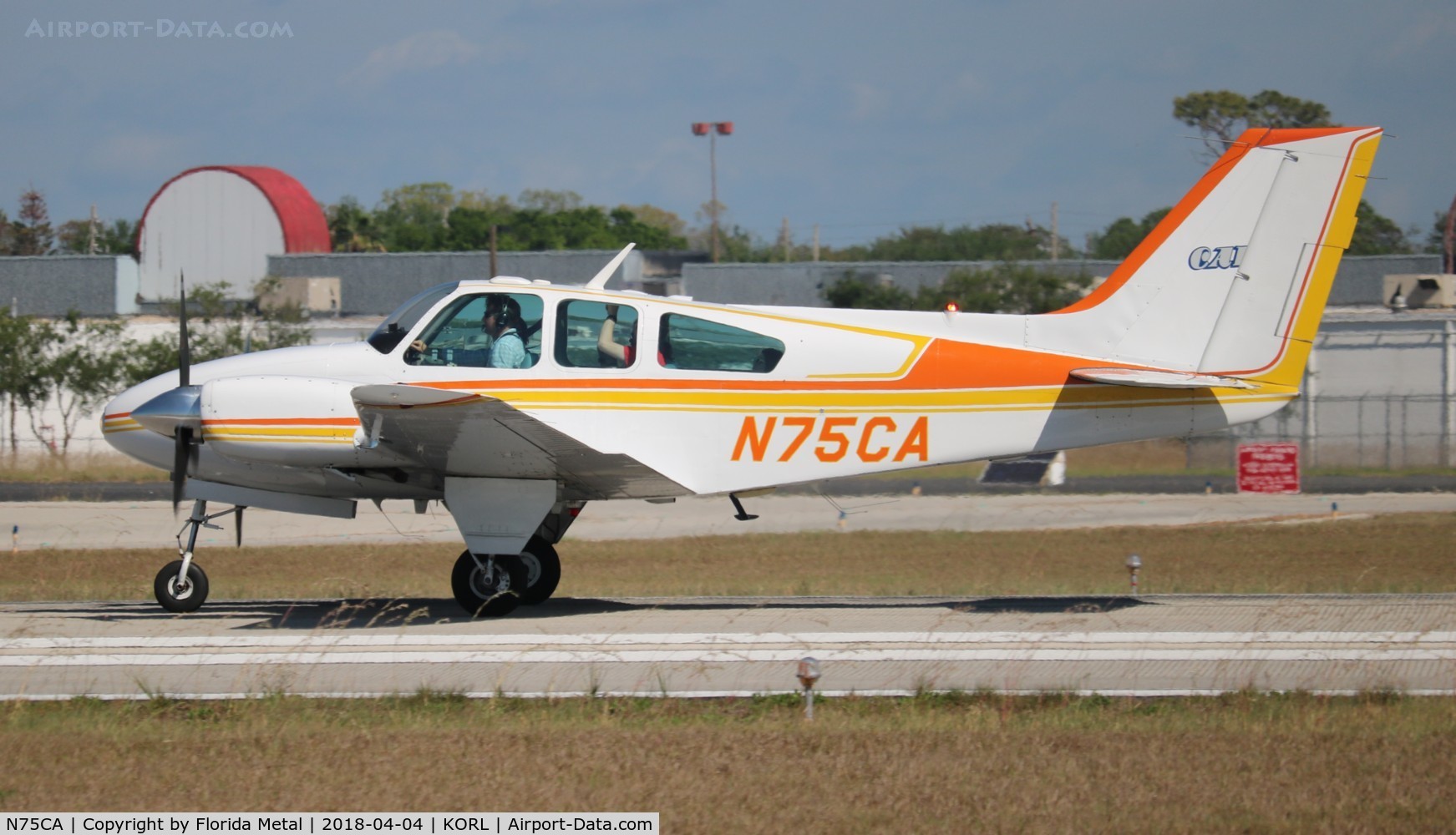 N75CA, 1961 Beech 95-55 C/N TC-95, ORL 2018