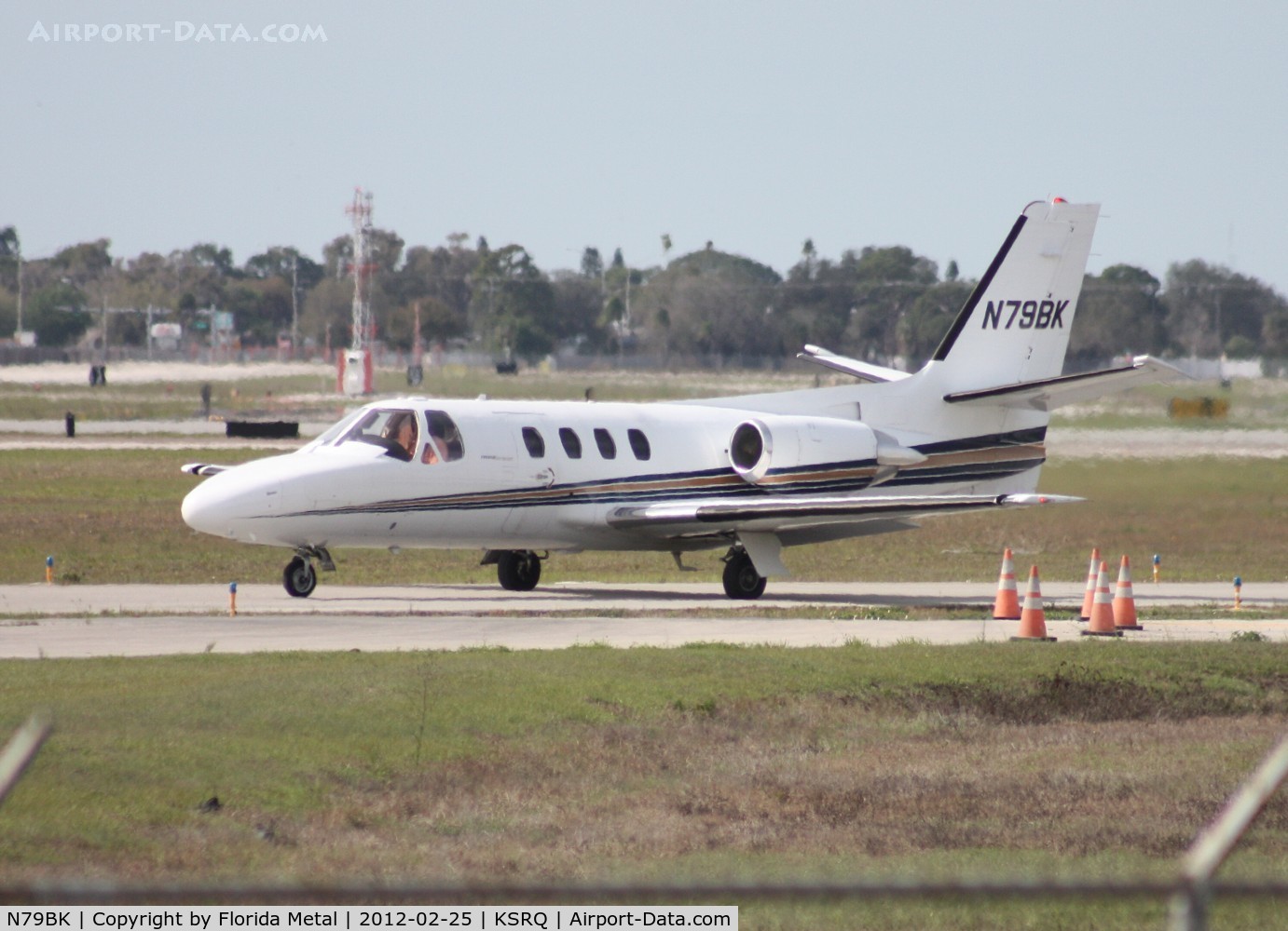 N79BK, Cessna 501 Citation I/SP C/N 501-0111, Sarasota 2012