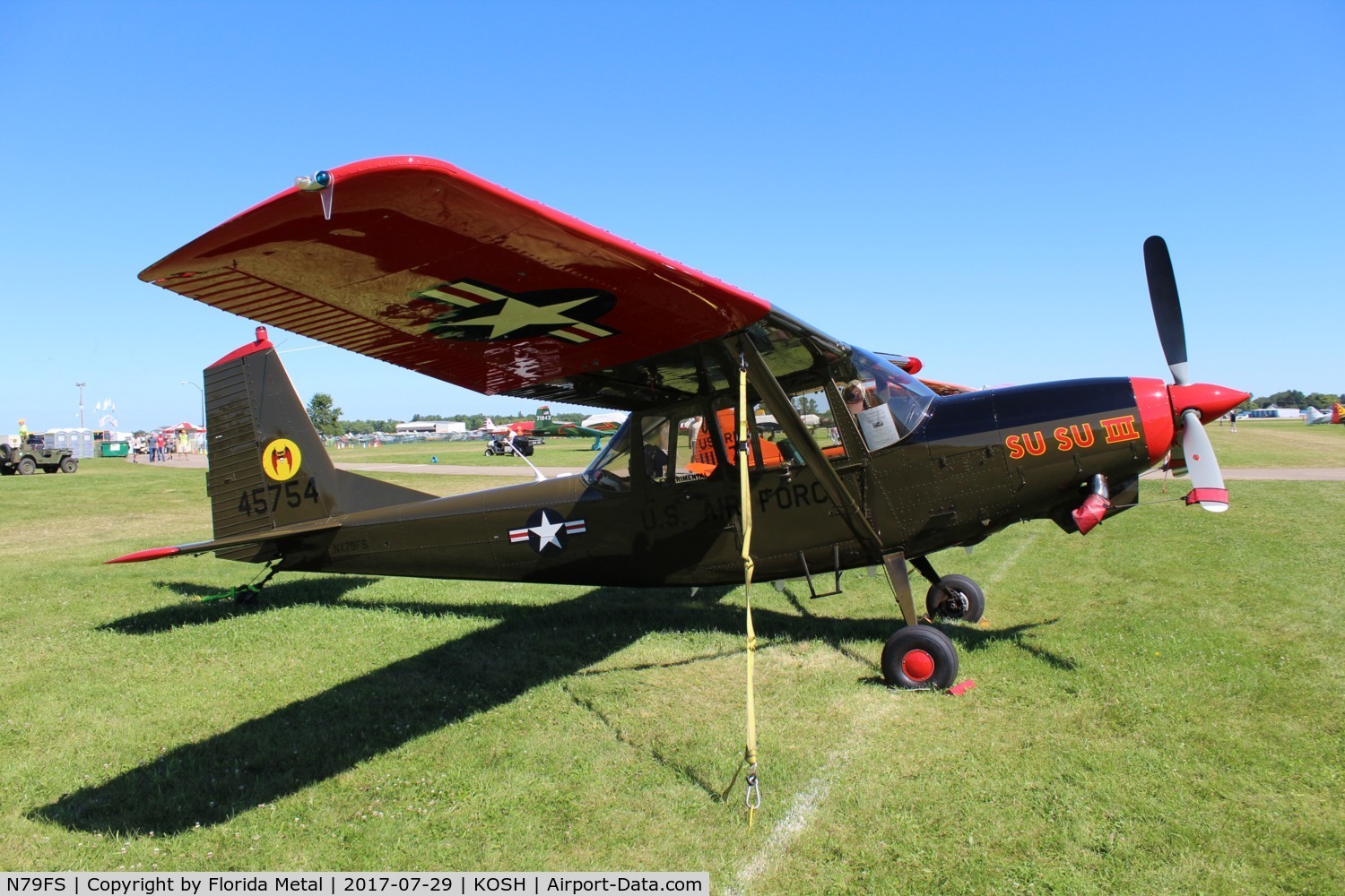 N79FS, 1979 SIAI-Marchetti SM-1019A C/N 066A, Air Venture 2017