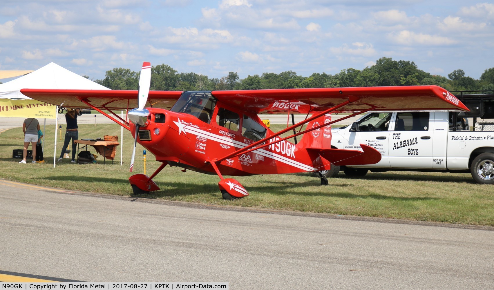 N90GK, American Champion 8KCAB Decathlon C/N 1092-2009, Pontiac 2017