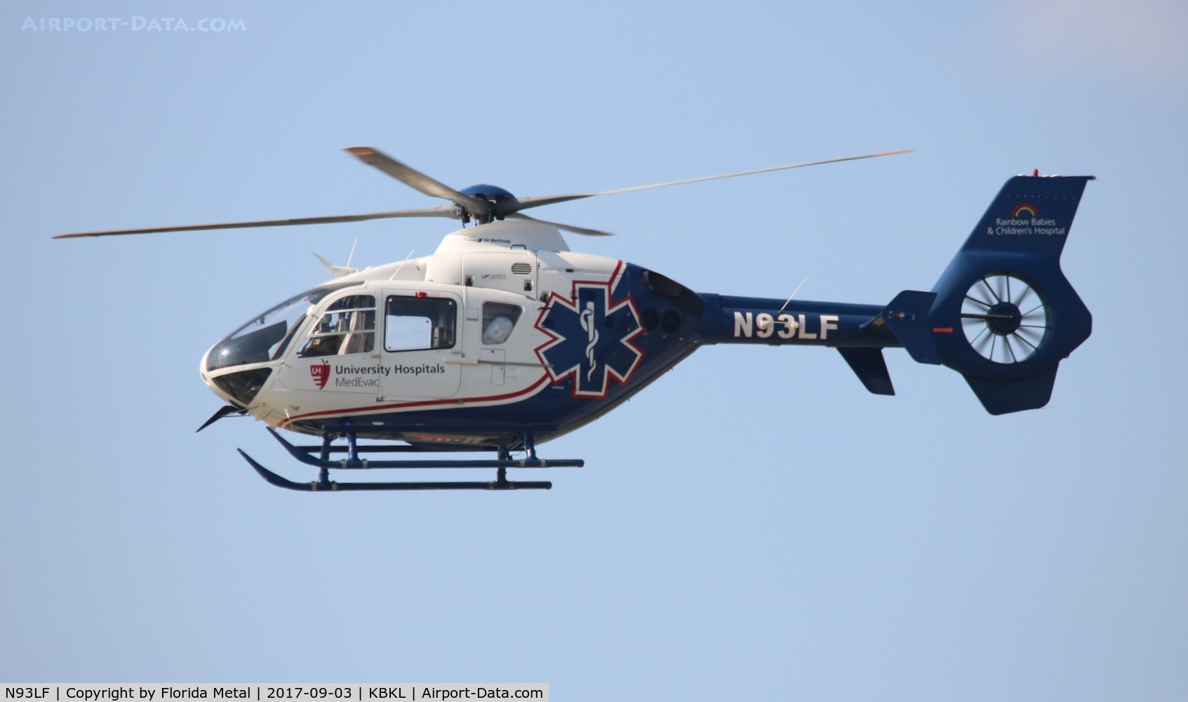 N93LF, 2005 Eurocopter EC-135T-2 C/N 0412, Cleveland 2017