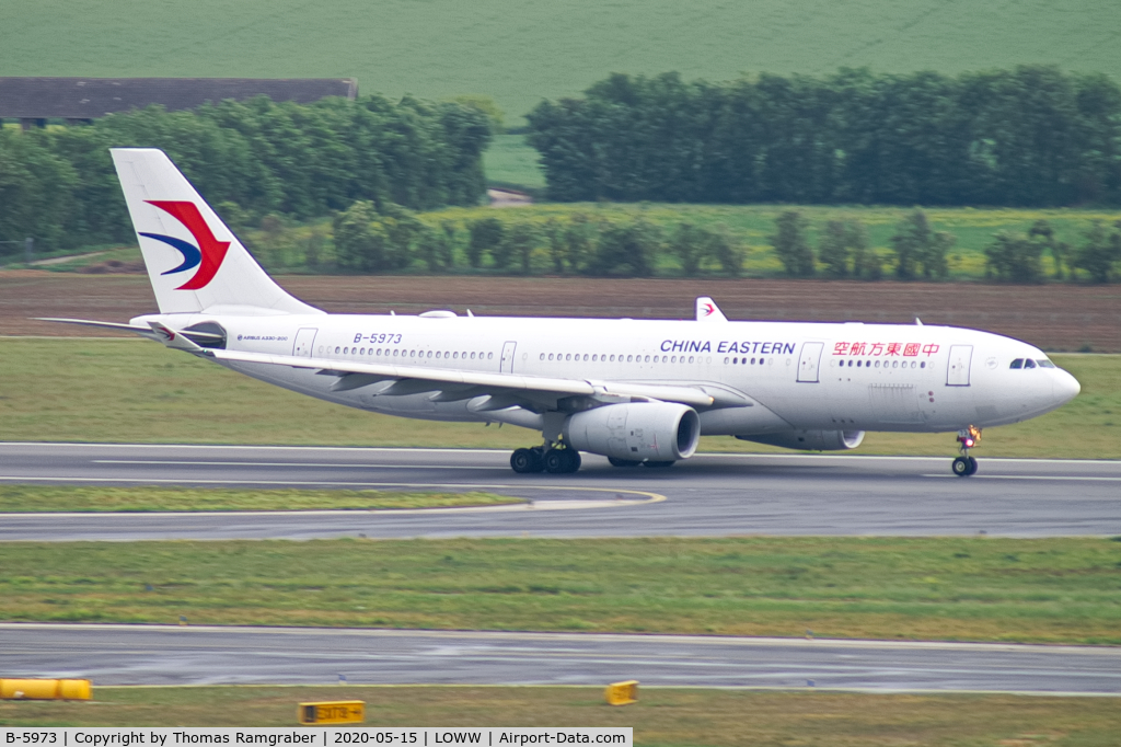 B-5973, 2015 Airbus A330-243 C/N 1617, China Eastern Airlines Airbus A330-200