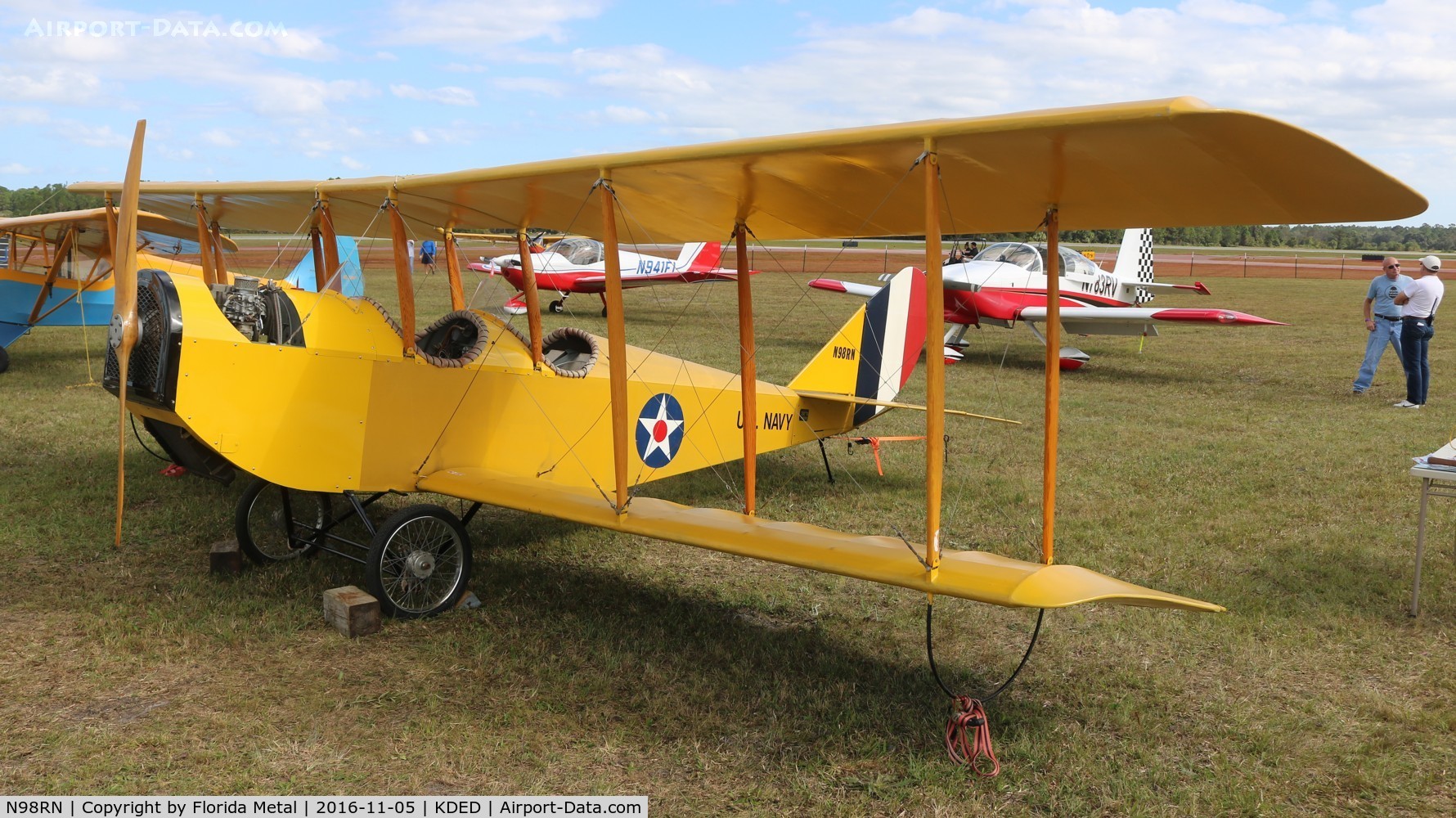 N98RN, Curtiss JN-4 Jenny Replica C/N 426, Deland