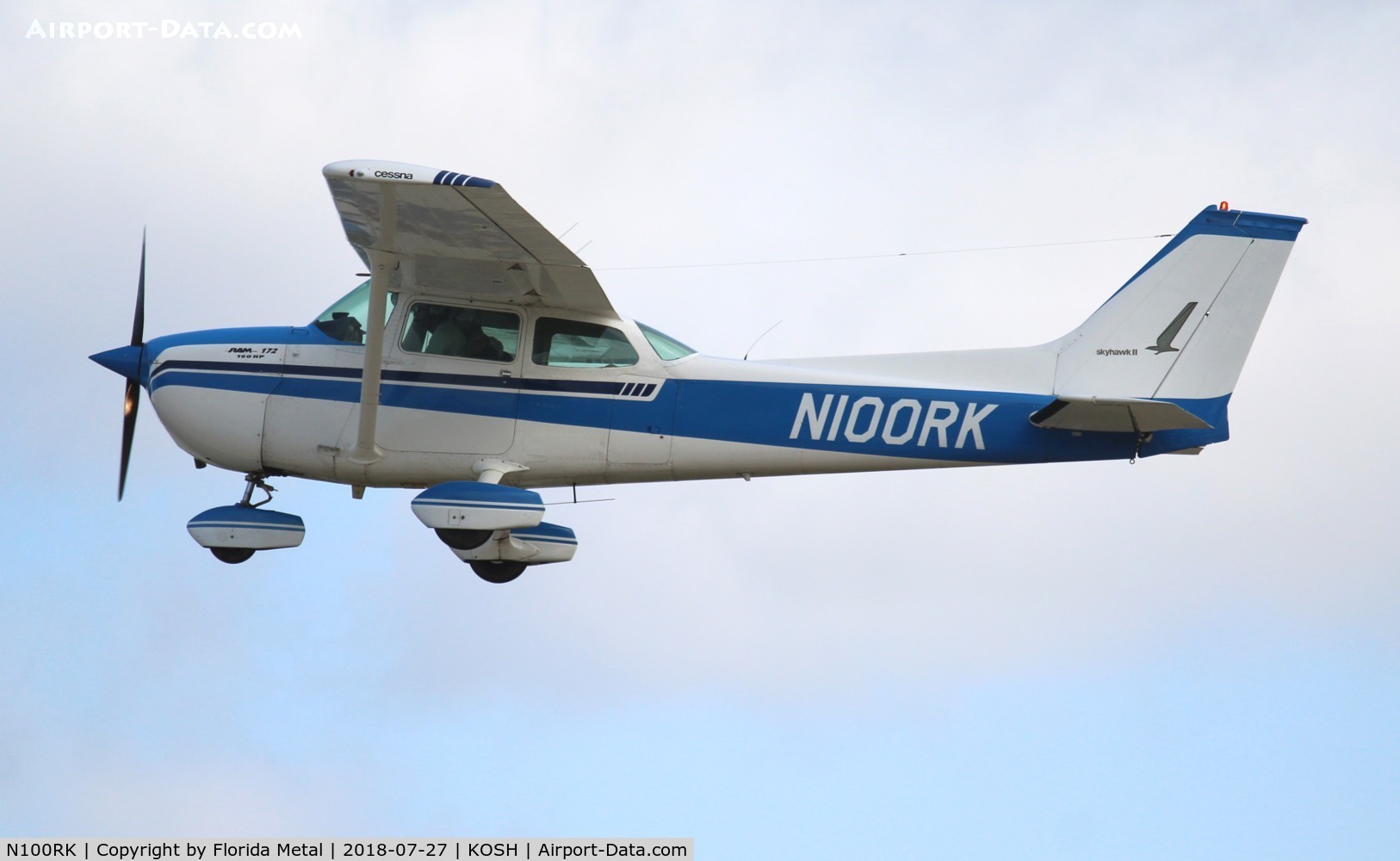 N100RK, 1974 Cessna 172M C/N 17263551, OSH 2018
