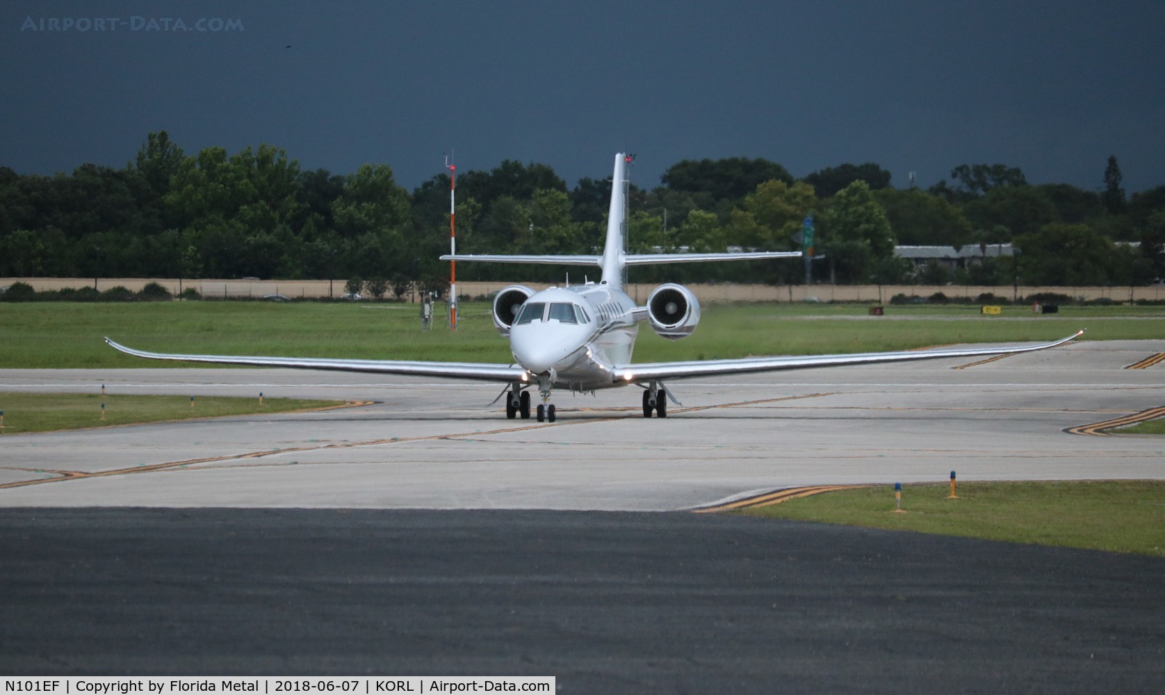 N101EF, 2014 Cessna 680 Citation Sovereign+ C/N 680-0532, ORL 2018