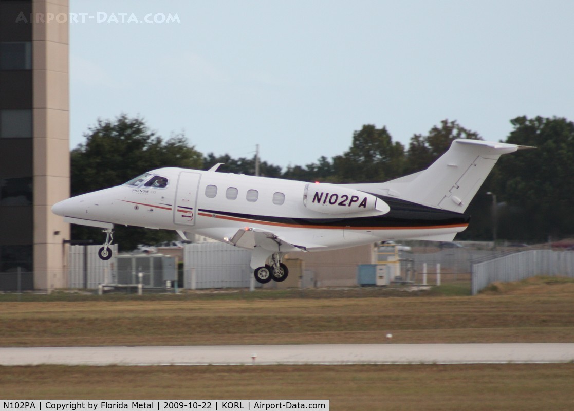 N102PA, 2009 Embraer EMB-500 Phenom 100 C/N 50000030, NBAA 2009