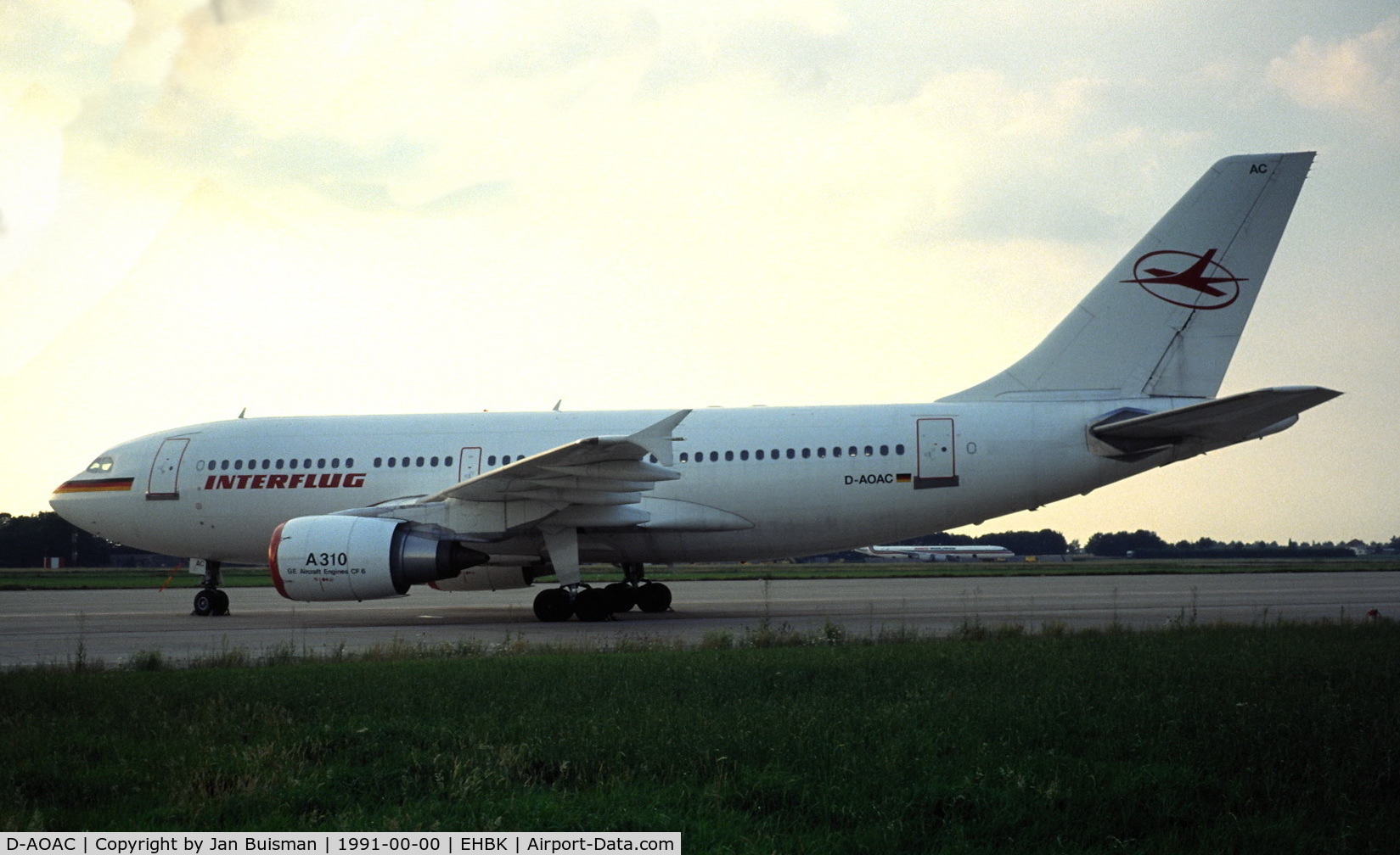 D-AOAC, 1989 Airbus A310-304 C/N 503, Interflug, later 10+23 German Air Force