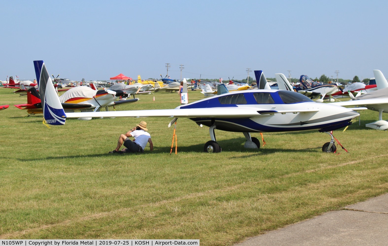 N105WP, 2016 Velocity Velocity XL-5 C/N 3RX144, OSH 2019