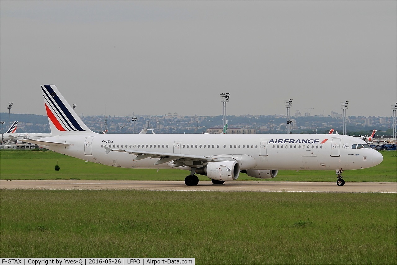 F-GTAX, 2009 Airbus A321-212 C/N 3930, Airbus A321-212, Take off run rwy 08, Paris-Orly airport (LFPO-ORY)