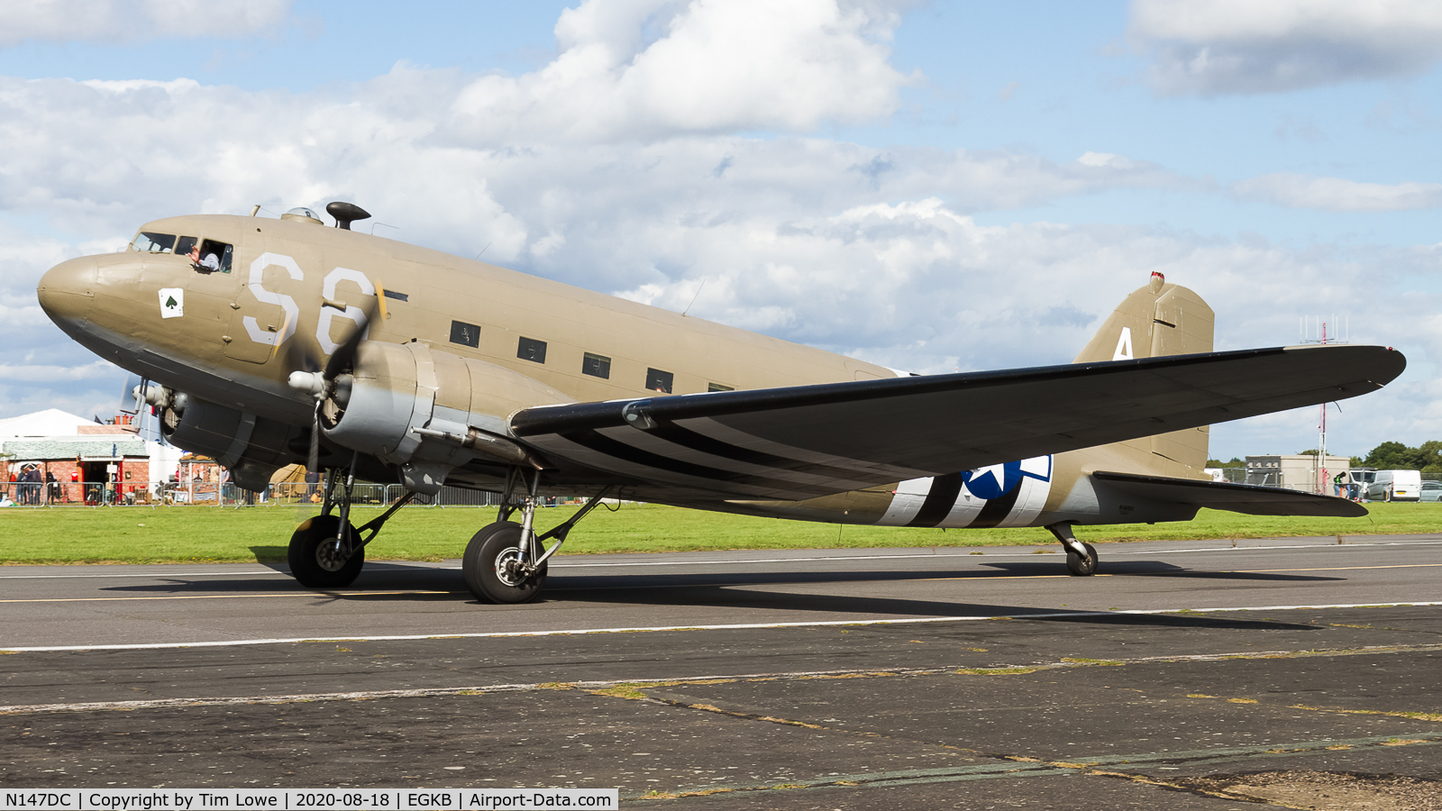 N147DC, 1943 Douglas C-47A-75-DL Skytrain C/N 19347, Festival of Flight 2019