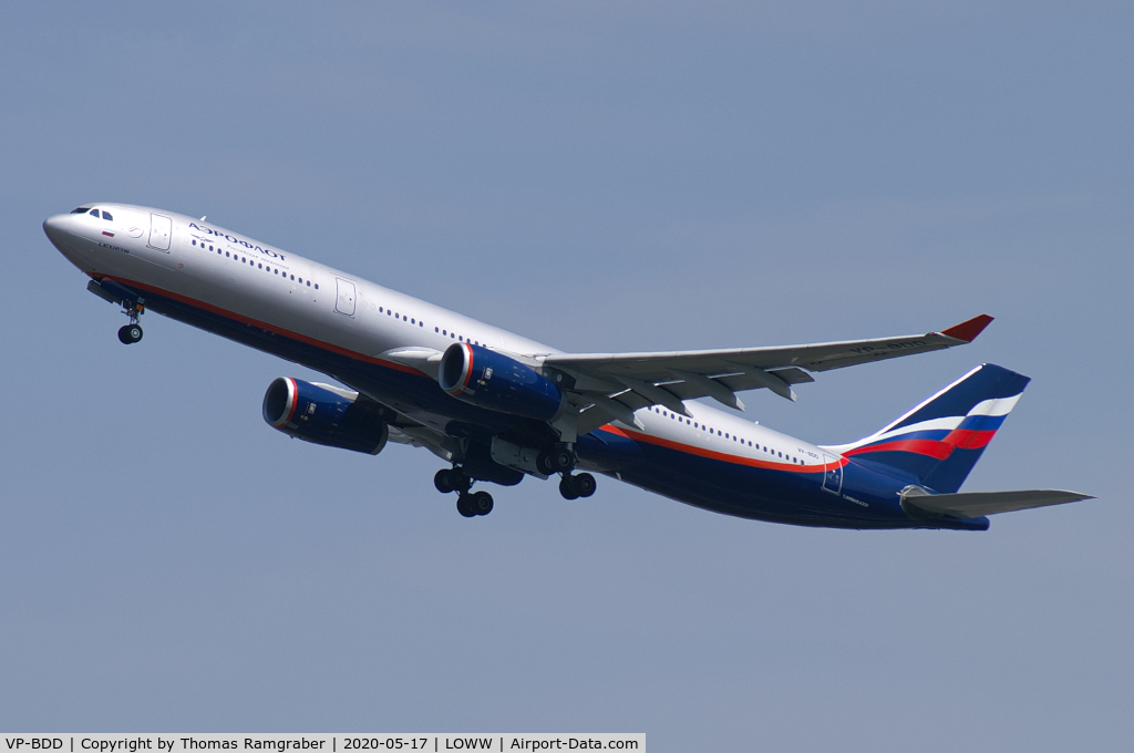VP-BDD, 2012 Airbus A330-343X C/N 1356, Aeroflot - Russian International Airlines Airbus A330-300