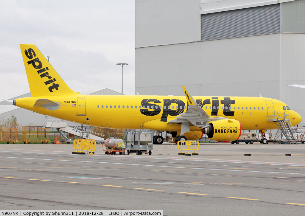 N907NK, 2018 Airbus A320-271N C/N 8275, Ready for delivery... Tianjin Airlines ntu...