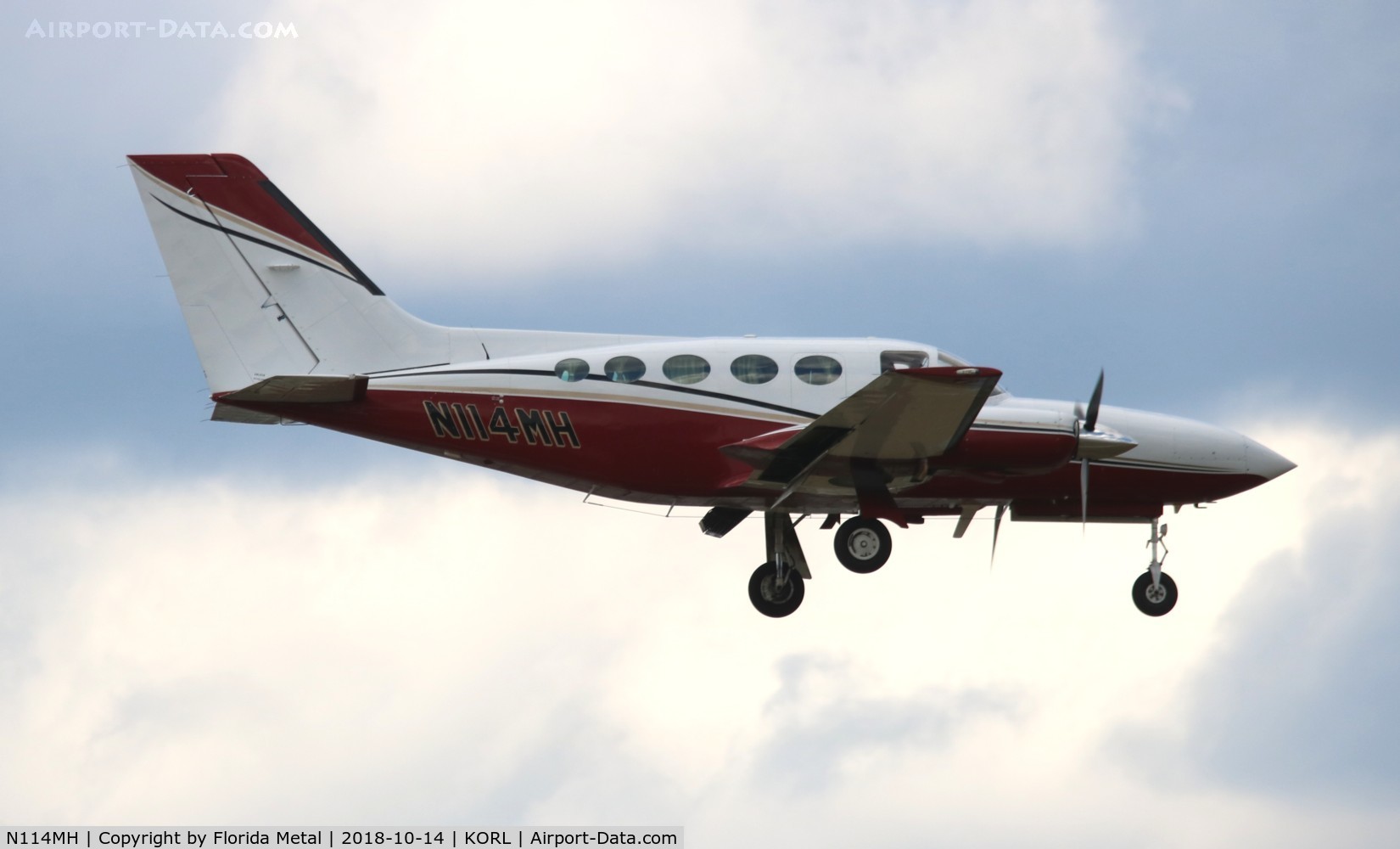 N114MH, 1979 Cessna 414A Chancellor C/N 414A0458, NBAA 2018