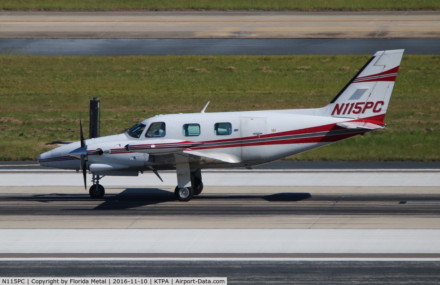 N115PC, 1977 Piper PA-31T C/N 31T-7820001, TPA 2016