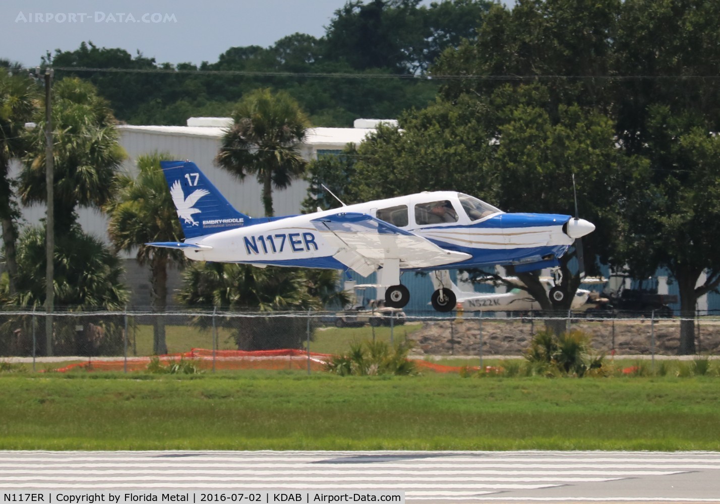 N117ER, 2014 Piper PA-28R-201 Cherokee Arrow III C/N 2844151, DAB 2016