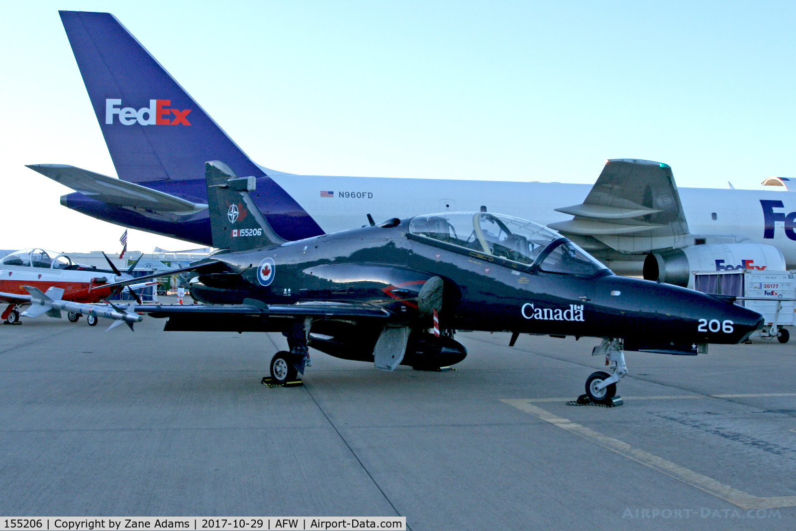 155206, 2000 BAE Systems CT-155 Hawk C/N IT014/700, Canadian T155 at the Fort Worth Alliance Airshow