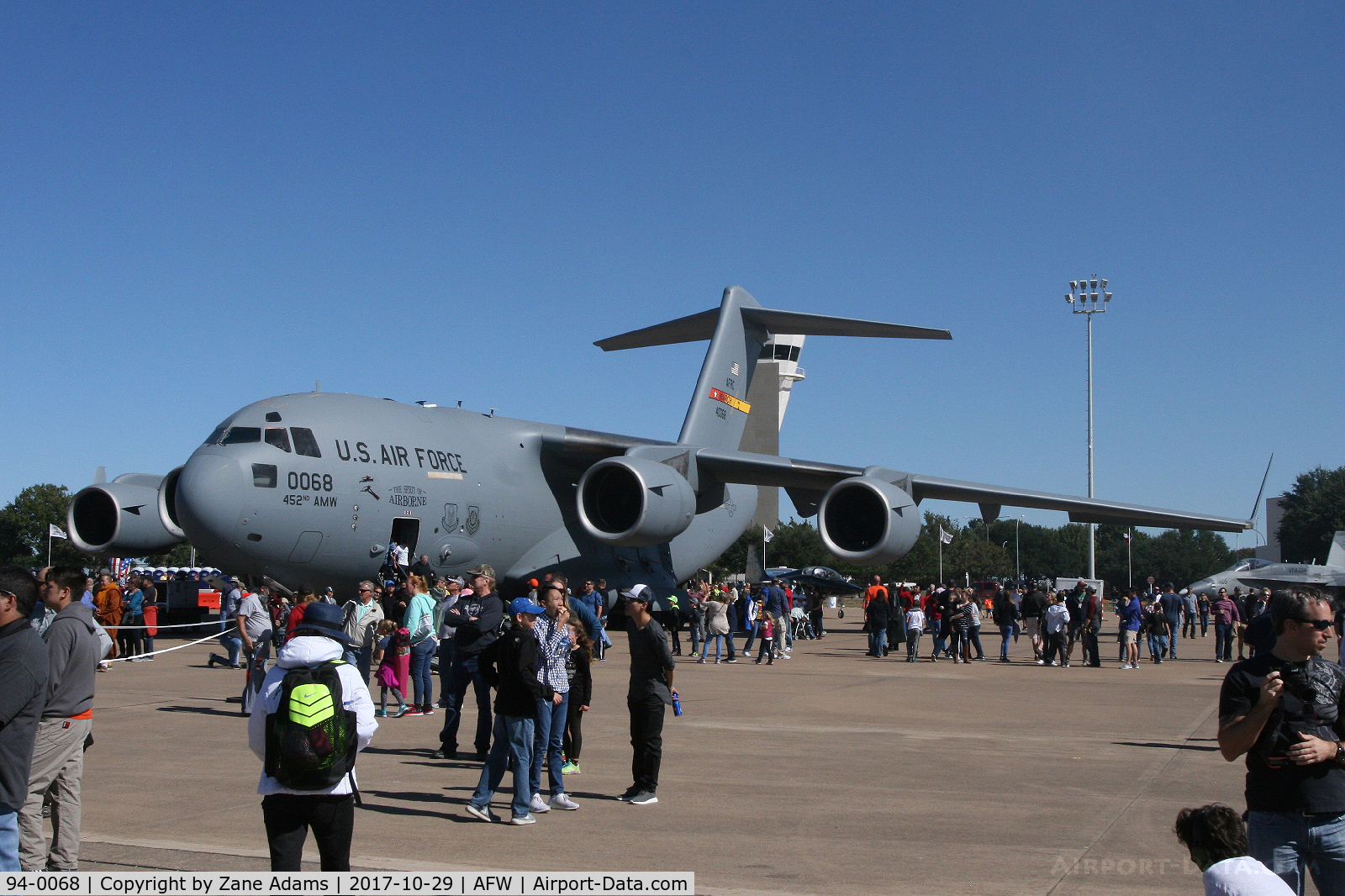 94-0068, 1994 McDonnell Douglas C-17A Globemaster III C/N 50028/F-27, At the 2019 Alliance Airshow