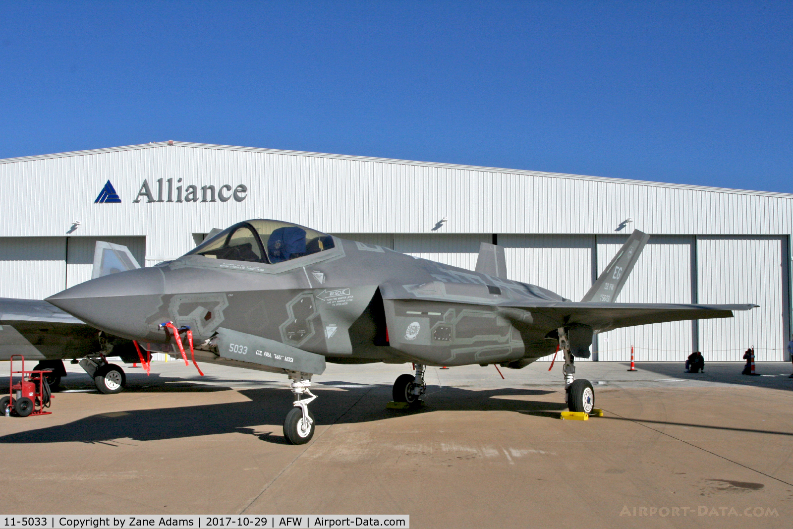 11-5033, 2014 Lockheed Martin F-35A Lightning II C/N AF-44, At the 2019 Alliance Airshow
