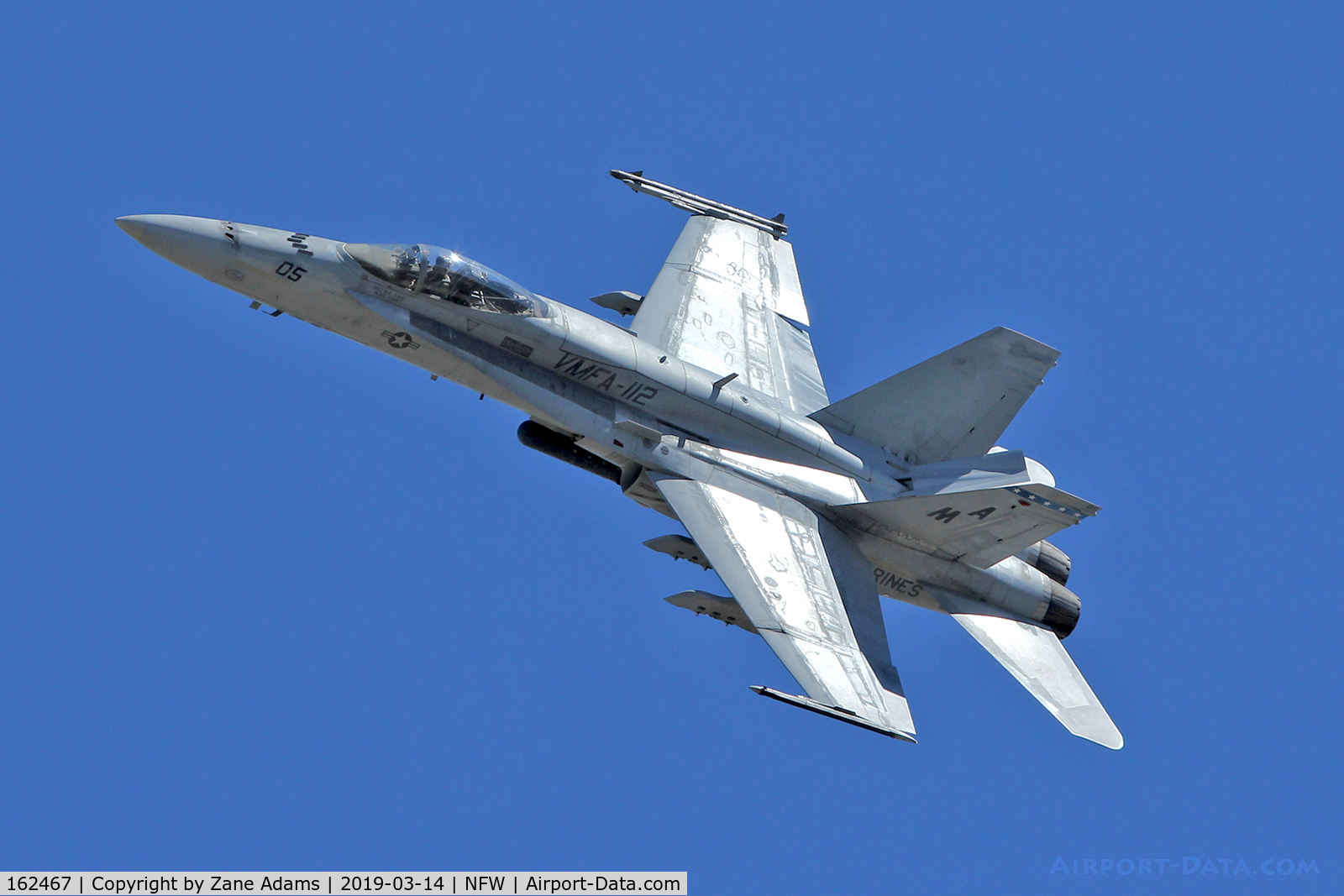 162467, McDonnell Douglas F/A-18A Hornet C/N 322/A267, At NAS JRB Fort Worth