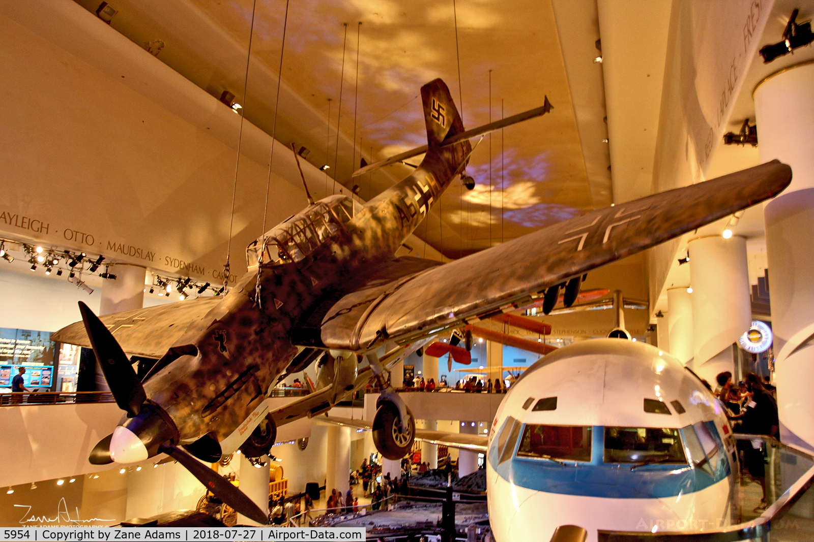 5954, Junkers Ju.87R-2/Trop.  Stuka C/N Not found 5954, Museum of Science and Industry - Chicago, IL