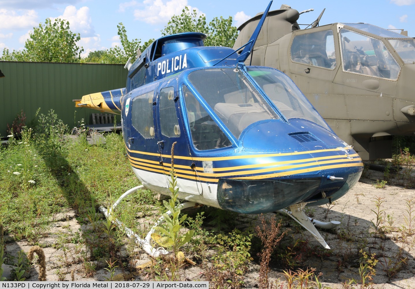 N133PD, 1971 Bell OH-58C Kiowa C/N 41612, Russell Museum