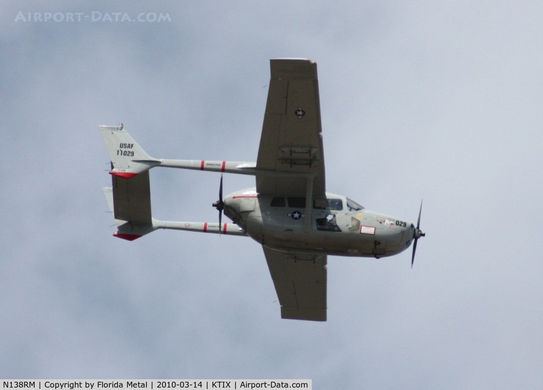 N138RM, 1969 Cessna M337B (O-2A) Super Skymaster C/N 337M-0305 (68-11029), TIX 2010