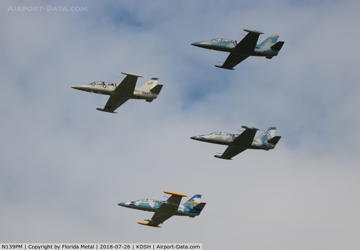 N139PM, 1984 Aero L-39C Albatros C/N 432913, OSH 2018