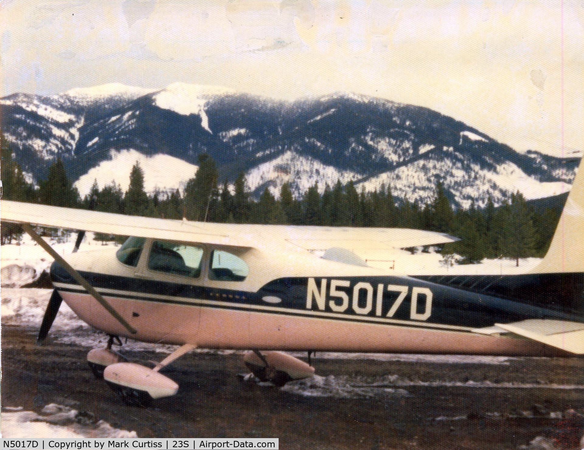 N5017D, 1958 Cessna 182A Skylane C/N 51117, My Dad's plane in Seeley Lake, Mt. around 1975