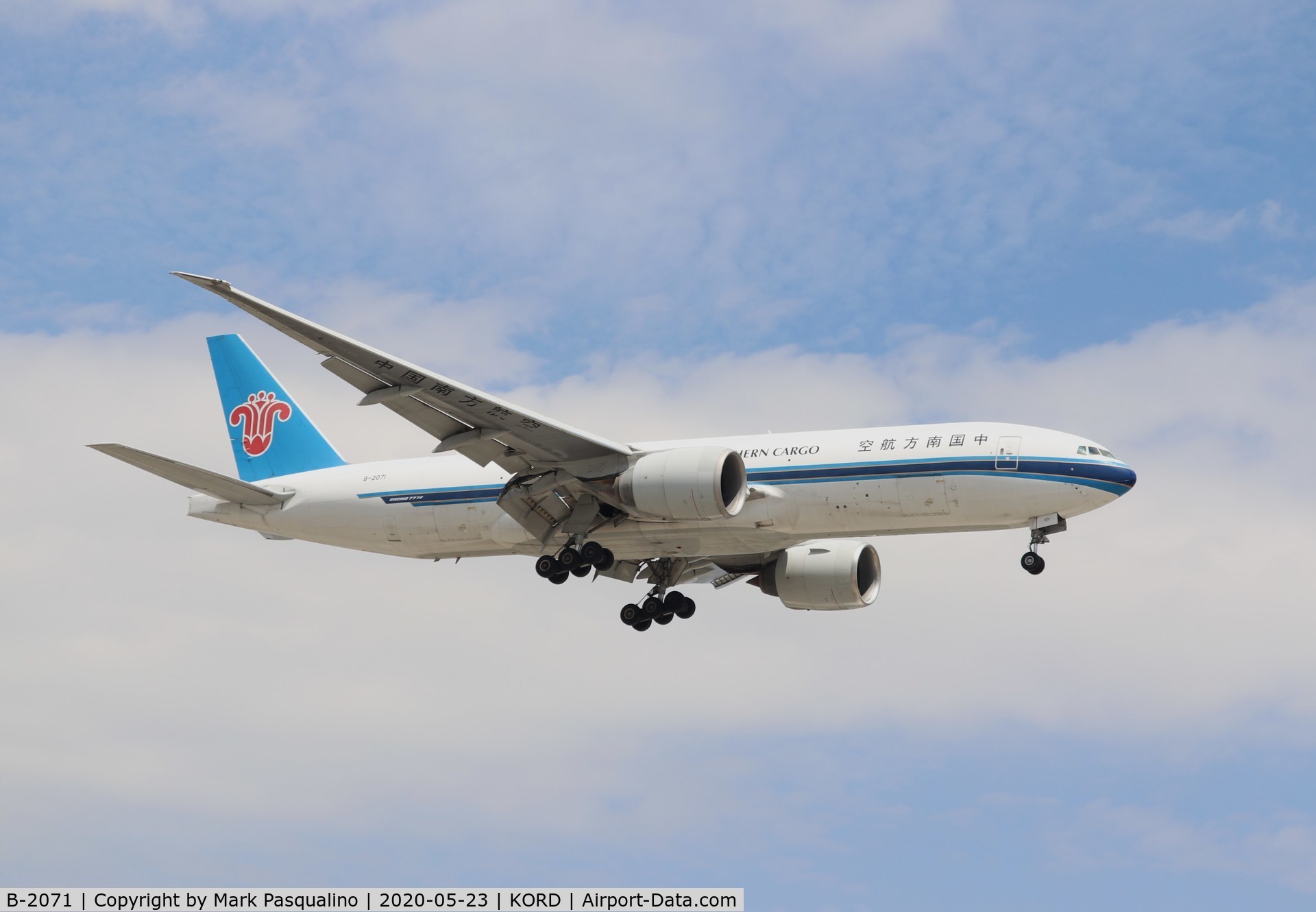 B-2071, 2009 Boeing 777-F1B C/N 37309, Boeing 777-F1B